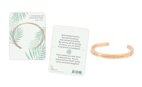 Bracelet-Woman Of God (Psalm 139:14 KJV) by Christ To All