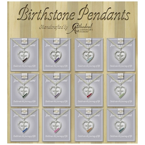 Display-36 Piece Birthday Pendant (13" x 12") by CA Gift