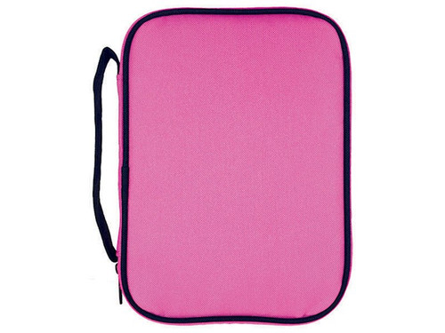 Bible Cover-Colorful-Pink/Black-MED by Swanson