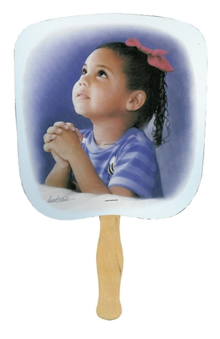 Hand Fan-Prayerful (Pack Of 50) by Swanson