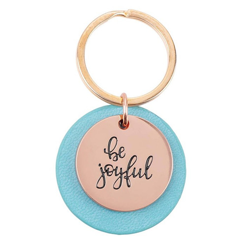 Keyring-Be Joyful by Christian Art Gift