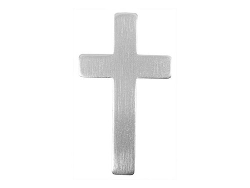 Pocket Cross-Blank-Silver (Pack Of 50) by Swanson