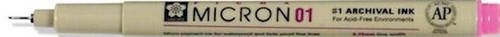 Pen-Pigma Micron (01) Fine Point Bible Note Pen-Pink by G T Luscombe