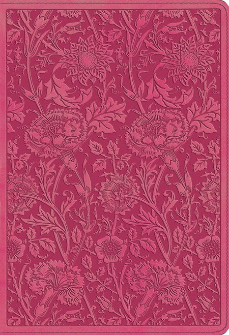 ESV Student Study Bible-Berry Floral Design TruTone by English Standard V