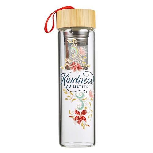 Water Bottle w/Infuser-Kindness Matters by Christian Art Gift