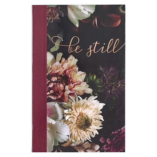 Journal-Be Still-Floral Flexcover by Christian Art Gift