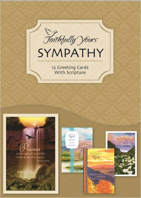 Card-Boxed-Sympathy-Tranquility (Box Of 12) by KJV Scripture