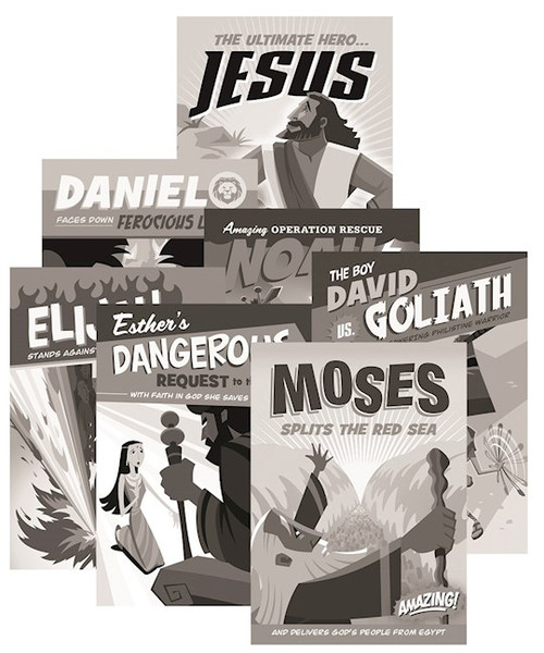 Heroes Unmasked Fall Fest-Bible Hero Cards (Pack Of 10) by Group Publishing