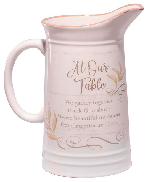 Water Pitcher-At Our Table (32 Oz) by CA Gift