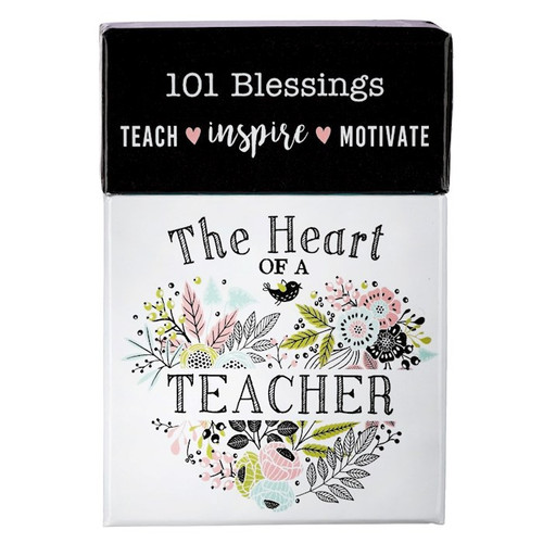 Box of Blessings-Heart Of A Teacher by Christian Art Gift