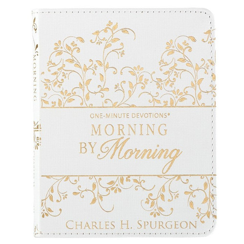 One-Minute Devotions: Morning By Morning-LuxLeather by Spurgeon Charles H