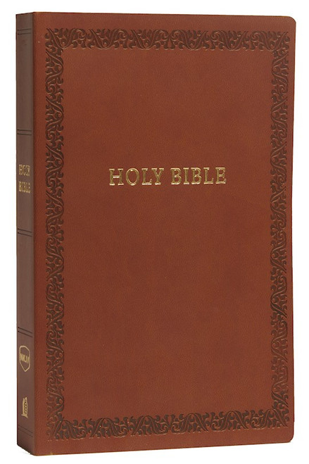 NKJV Holy Bible Soft Touch Edition (Comfort Print)-Brown Leathersoft by Nelson Bibles
