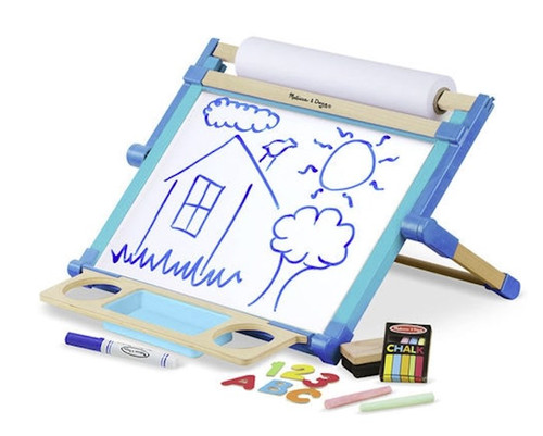 Arts & Crafts-Double-Sided Magnetic Tabletop Easel (Ages 3+) by Melissa and Doug