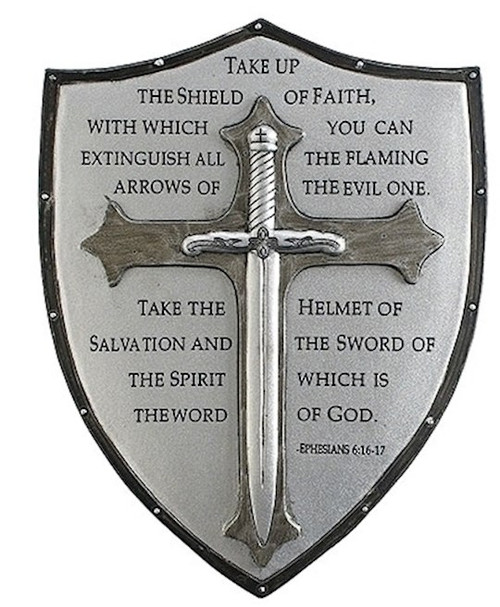 Wall Plaque-Armor Of God (6.5") by Roman Inc