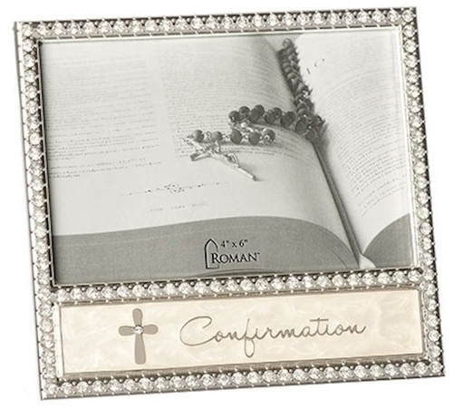Frame-Confirmation w/Cross (6" H) by Confirmation