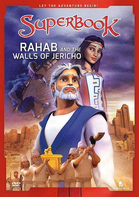 DVD-Rahab And The Walls Of Jericho (SuperBook) by SuperBook
