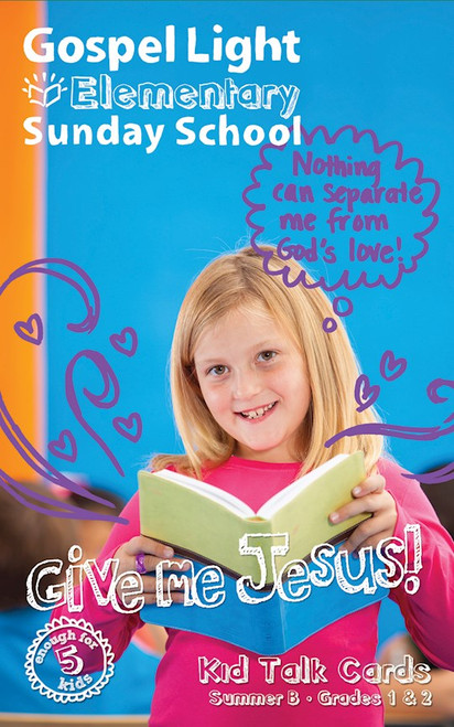 Gospel Light Summer 2025: Elementary Kid Talk Cards (Grades 1 & 2)-Year B (#2222) by Gospel Light