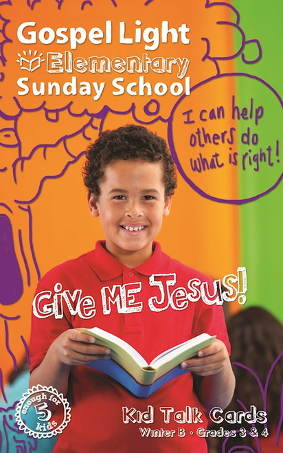 Gospel Light Winter 2024-2025: Elementary Kid Talk Cards (Grades 3-4)-Year B (#2242) by Gospel Light