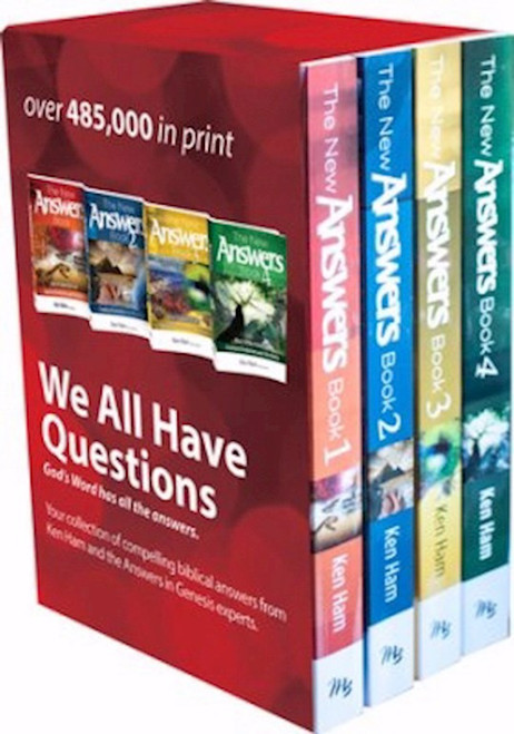 The New Answers Book Vol 1-4 Pack by Ham Ken