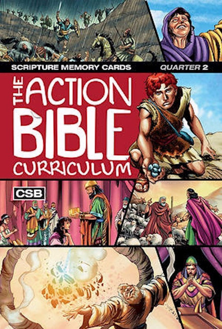 ESV The Action Bible Scripture Memory Cards Q2 (#144443) by David C Cook