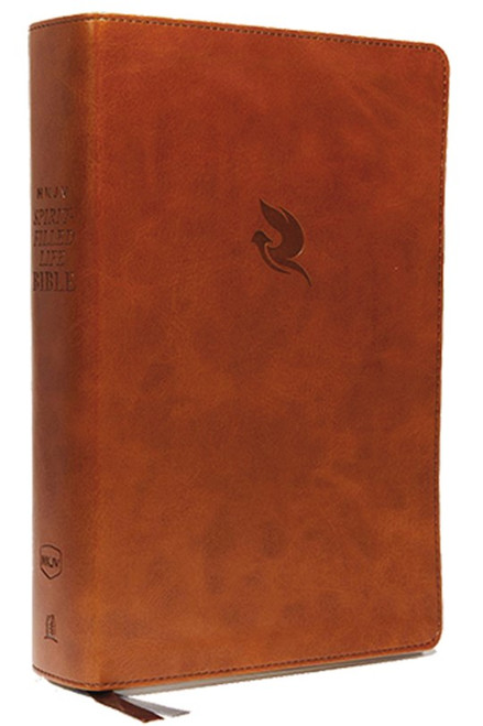 NKJV Spirit-Filled Life Bible (Third Edition) (Comfort Print)-Brown Leathersoft Indexed by Hayford Jack W