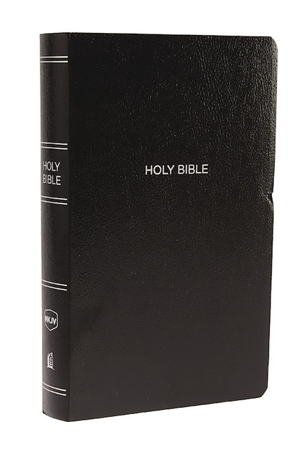 NKJV Gift & Award Bible (Comfort Print)-Black Leatherflex by Nelson Bibles