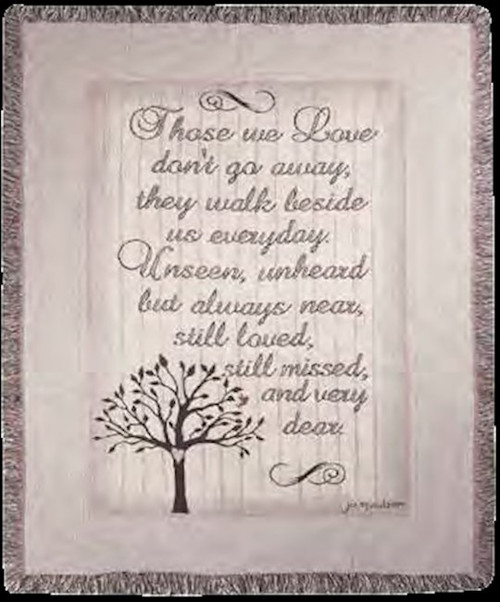 Throw-Those We Love-Tapestry (50" x 60") by Manual Weavers