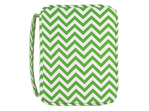 Bible Cover-Embroiderable Chevron-Kiwi-LRG by Swanson