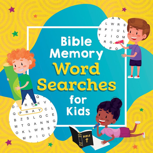 Bible Memory Word Searches For Kids by Barbour Staff