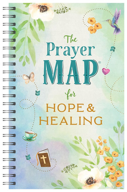 The Prayer Map For Hope And Healing by Barbour Staff
