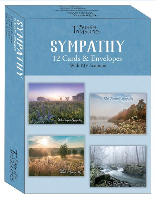 Card-Boxed-Sympathy-Peaceful Moments (Box Of 12) by Family Treasures