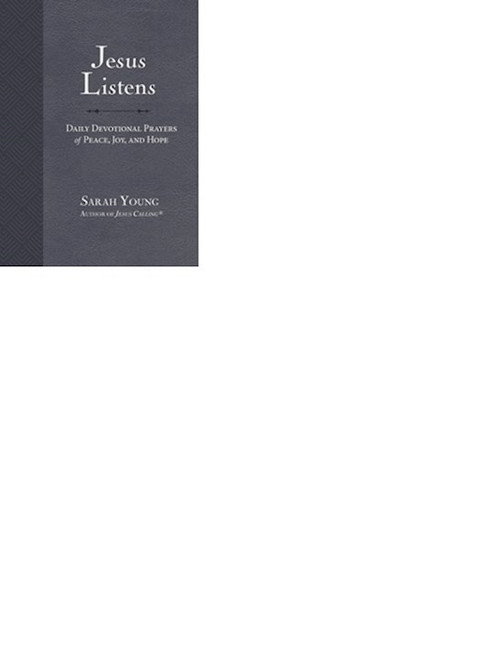 Jesus Listens Large Deluxe-Leathersoft by Young Sarah