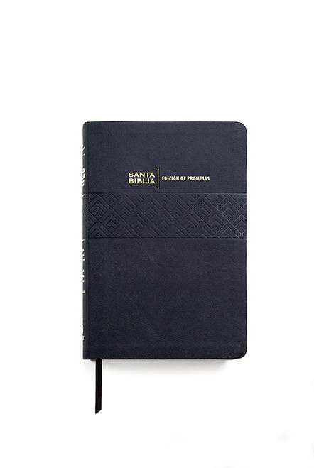 RVR 1960 Biblia de Promesas Letra Gigante (Promise Bible Giant Print)-Black Imitation Leather Indexed by Editorial Unilit