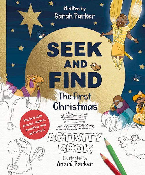 Seek And Find: The First Christmas Activity Book by Parker Sarah