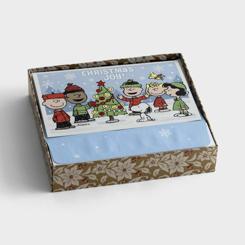 Card-Boxed-Christmas-Peanuts: Christmas Joy (Box Of 18) by Christmas