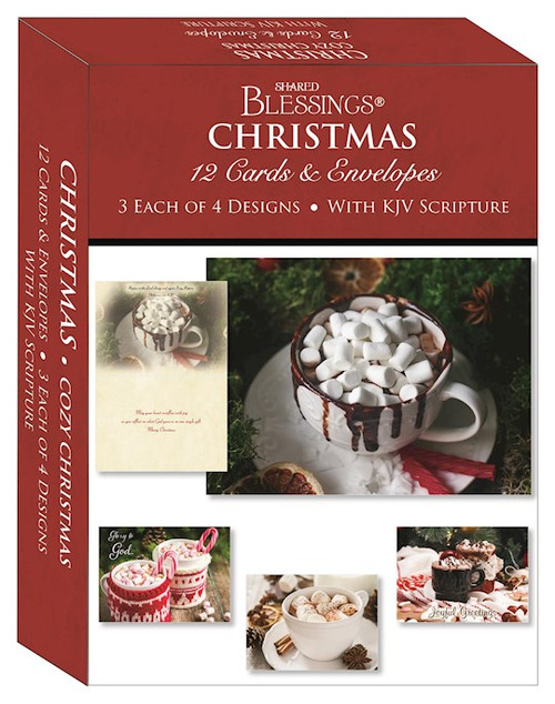 Card-Boxed-Shared Blessings-Christmas-Assorted/Cozy Christmas (Box Of 12) by Christmas