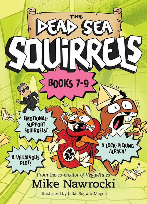 The Dead Sea Squirrels 3-Pack Books 7-9: Merle of Nazareth/A Dusty Donkey Detour/Jingle Squirrels by Nawrocki Mike