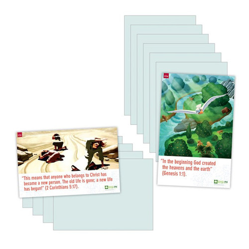 Dig In-Bible In One Year Bible Verse Posters (Set Of 12) by Group Publishing