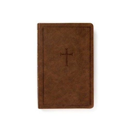 KJV Personal Size Bible-Bown LeatherTouch by CSB Bibles By Holm