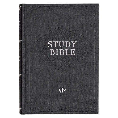 KJV Study Bible-Black Hardcover by Christian Art Gift