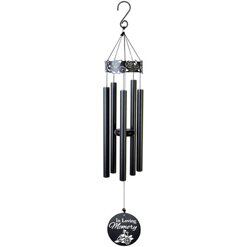 Wind Chime-Laser Cut-In Loving Memory (34") by Carson Home Accent