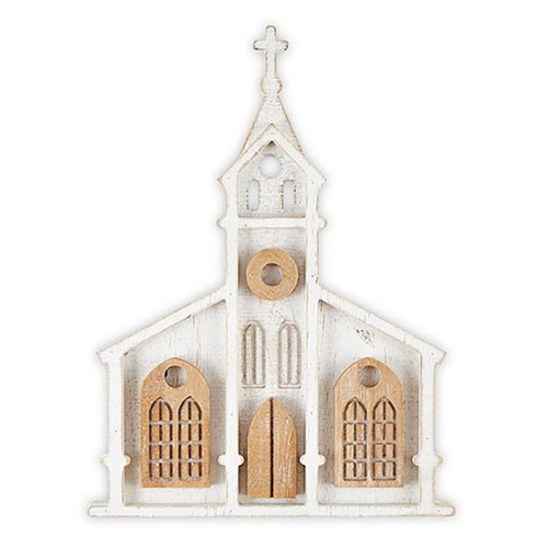 Wall Plaque-Cathedral Church Wall Plaque (11.75" x 15.75") by Spiritual Harvest