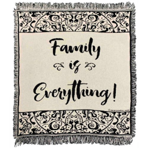 Throw-Family Is Everything (50" x 60") by Swanson