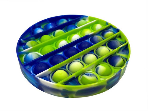 Peace Popper Circle-Green White & Blue by Swanson