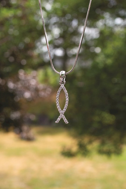 Necklace-Eden Merry-Pendant-Ichthus by Eden Merry