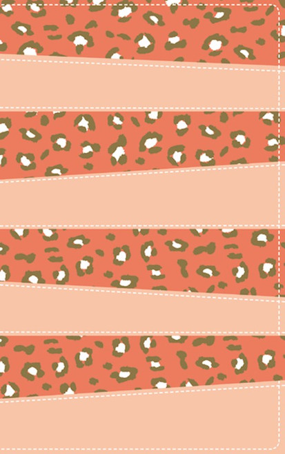 NIV Adventure Bible (Full Color)-Coral Leathersoft Indexed by Zondervan