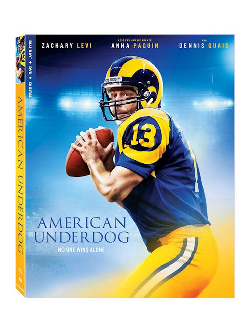 DVD-American Underdog (Blu-Ray) by Lionsgate