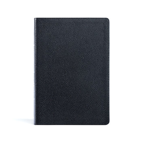 CSB Super Giant Print Reference Bible-Black Genuine Leather by CSB Bibles By Holm