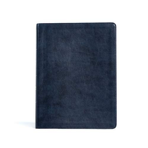 CSB Verse-by-Verse Reference Bible-Navy LeatherTouch by CSB Bibles By Holm