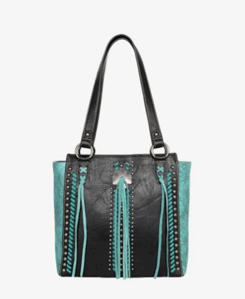 Tote-Cross With Tassel (Concealed Carry)-Black by Montana West